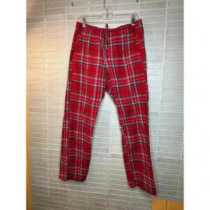 GAP Red Plaid Pajama Pants - Men’s Size Medium